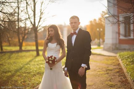 Egor dal este un fotograf profesionist, o nuntă în Dmitrov