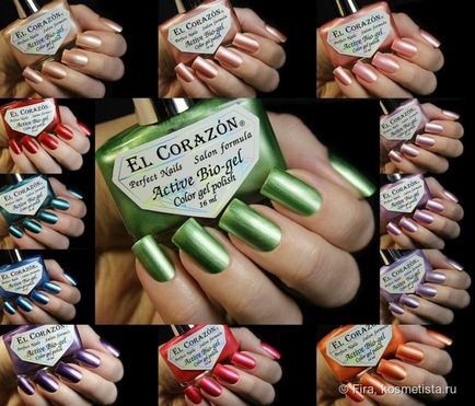 El corazon active bio-gel color gel polish