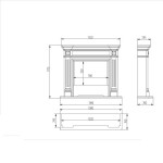 Șeminee de fotografie în interiorul camerei de zi cu mâinile lor înclinate, false, electrice, portaluri pentru ei