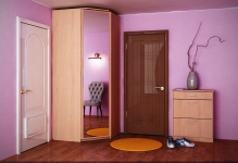 Picture dulap colț în umplere dormitor pentru un mic 100 150, design interior, dimensiuni și modele