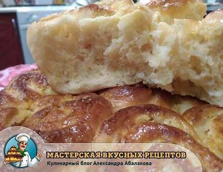 Francia zsemle - a tökéletes recept egy tea party fotókkal