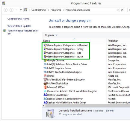 Categorii de exploratori de jocuri ce este acest program și cum să îl eliminați