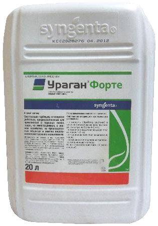 Гербіцид ураган - потужний засіб проти бур'янів