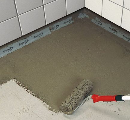 Гідроізоляція підлоги у ванній кімнаті
