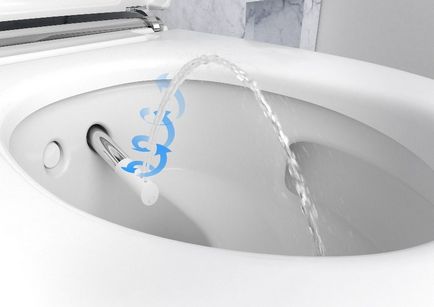 Duș igienic pentru toaletă cu mixer alternativ la bidet