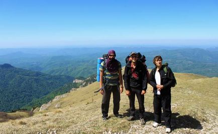 Muntele Thach - patru zile în munții din Adygea