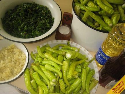 Bitter ecetes paprika (lépésről lépésre recept fotókkal) (keserű) Bitter ecetes paprika (lépésről lépésre recept fotókkal)