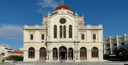 Görög város Heraklion, a globális turizmus