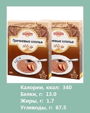 Гречані пластівці - калорійність круп і каш (інформація для схуднення)