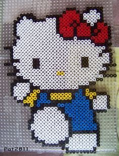 Hello Kitty (Hello Kitty) saját kezét termomozaiki hogyan kell csinálni (Hello Kitty) Hello Kitty (Hello Kitty) saját kezét termomozaiki hogyan