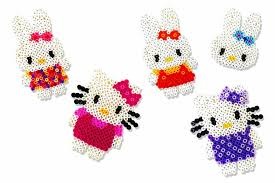 Hello kitty (хелло китти) своїми руками з термомозаіка як зробити