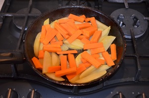 Tökéletes sült burgonyával sütőtök recept fotókkal