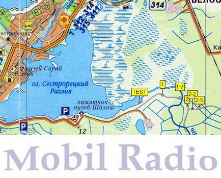 Teste de radiotelegrafice portabile (midland)