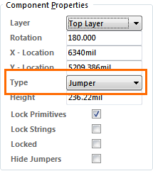 Folosind jumperi (jumper) - Documentație rusă - wiki altium