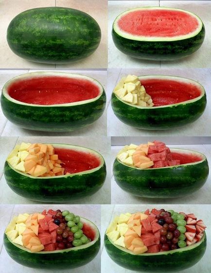 З овочів і фруктів, ідеї для творчості