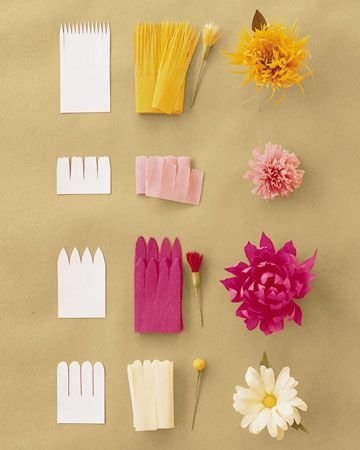 Які квіти можна зробити з паперу де знайти схеми як зробити квіти