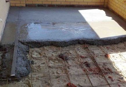 Care beton de nisip este mai bun pentru podele de podea
