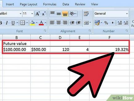 Cum se calculează rata medie de creștere în Excel