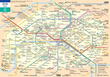 Cum să înțelegem metroul din Paris