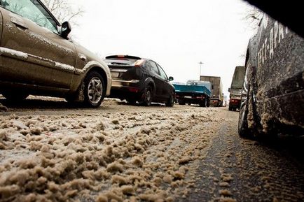 Ennek öntisztító belső a jármű só, az első autóm