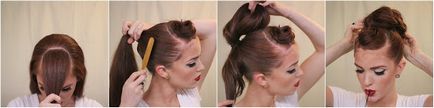 Hogyan készítsünk saját haj retro stílusú (Pin-up girl)
