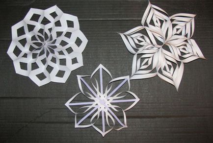 Як зробити сніжинку з паперу поетапно своїми руками, схема сніжинки з паперу