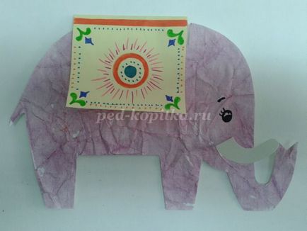 Hogyan készítsünk elefánt füle papírból - origami elefánt, hogyan lehet egy elefántot papír