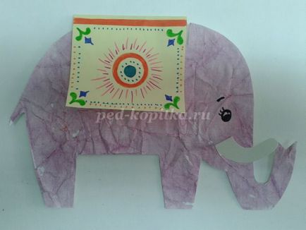 Cum sa faci urechi de elefant din hartie - elefant origami, cum sa faci un elefant de hartie