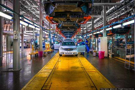 Cum se asamblează autovehiculele - lifan - la derulele din fabrică - cum se procedează