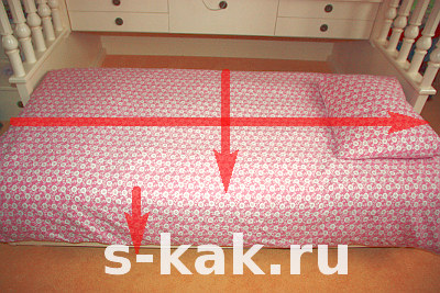 Hogyan varrni egy ágytakaró az ágyon, megkérdezni, hogy hogyan