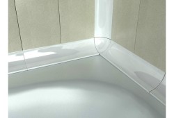 Як закрити стик між ванною і стіною герметики і куточки