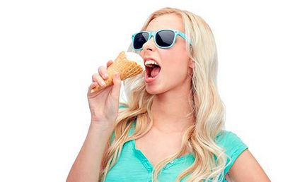 Calorii de masă de înghețată de calorii de tipuri de înghețată