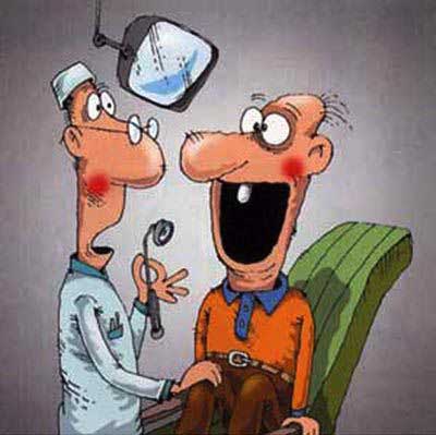 Карикатури на стоматологів