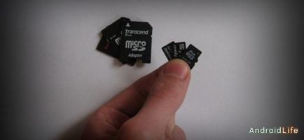 Бързи съвети за избора MicroSD карта за Android