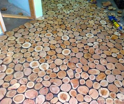 Креативний наливний дерев'яна підлога (2 diy)