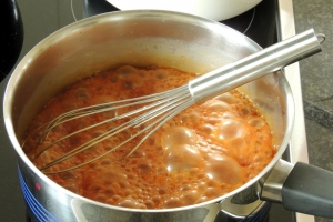 Krepvil - részletes recept fotó (francia palacsinta torta tejszínnel 3 típusú - egyszerű receptet (tej savanyú tej) Krepvil - részletes recept fotó (francia palacsinta torta tejszínnel 3 típusú - egyszerű receptek