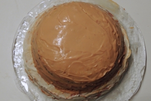 Krepvil - részletes recept fotó (francia palacsinta torta tejszínnel 3 típusú - egyszerű receptet (porított vaníliás cukor) Krepvil - részletes recept fotó (francia palacsinta torta tejszínnel 3 típusú - egyszerű receptek