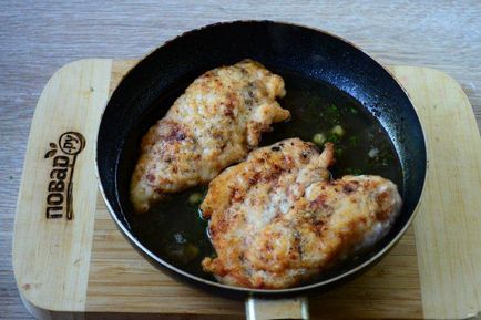 Csirke pikata gyors - lépésről lépésre recept fotók