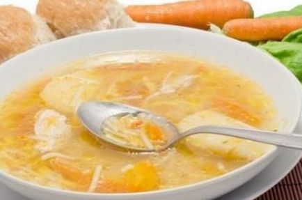 Курячий суп без засмажкою рецепт з фото