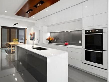 Bucătărie într-un stil modern 25 de opțiuni de design foto
