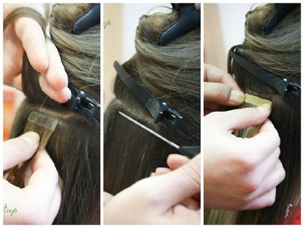 Стрічкове нарощування волосся (холодний метод) плюси і мінуси технології