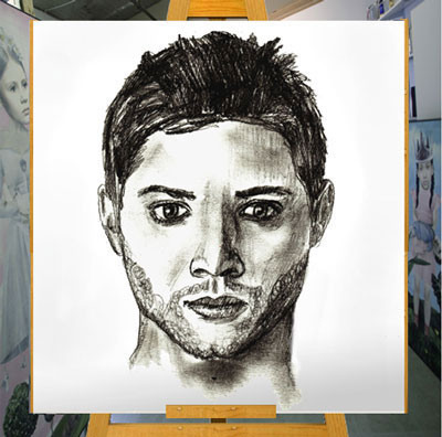 Doctor of Philosophy Draw Mathematical Fața unui tip în creion în etape - cum să desenezi un portret despre cum să  atragă fața unui om în creion