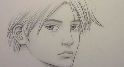 Fața unui tip în creion în etape - cum să desenezi un portret despre cum să atragă fața unui om în creion