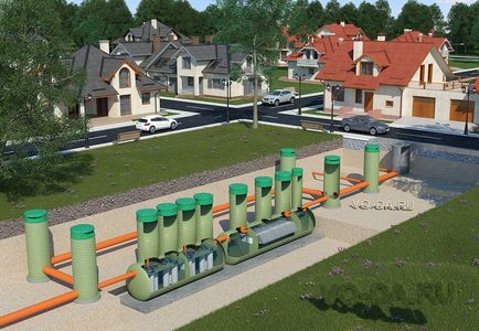 Зливові очисні споруди - Векса, очищення стоків зливової каналізації
