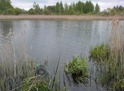 Pescuitul în primăvară în lac