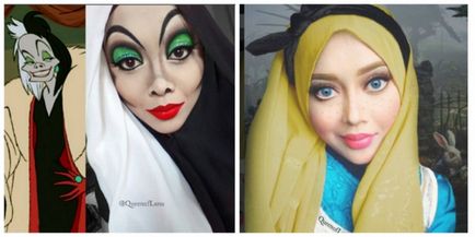 макіяж мусульманки