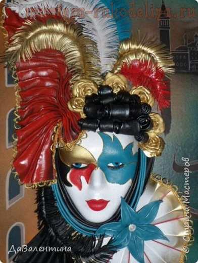 Master-clasa pe produse din piele Carnavalul venețian