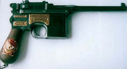 Маузер »- пістолет, що не стріляв, а говорив, російська сімка