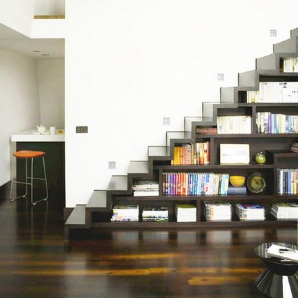 Spațiu de depozitare sub scări este de 40 de idei pentru casa ta