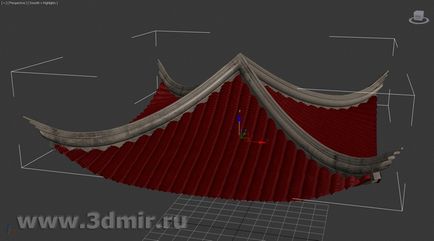 Моделювання черепичним даху в 3ds max